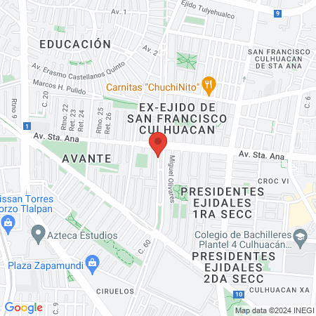 Clinica de Especialidades map