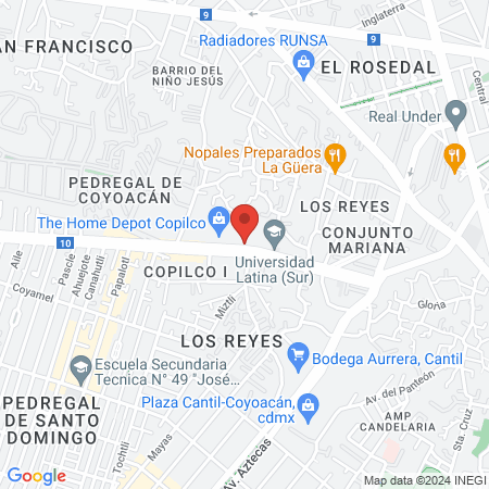 Queen's Nail Bar map