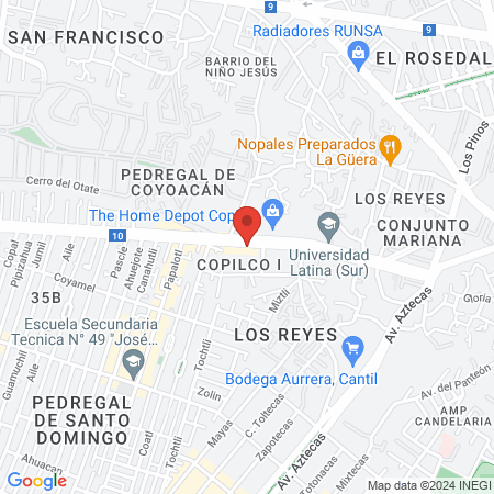 Estética Unisex Shalom Estilistas Profesionales map