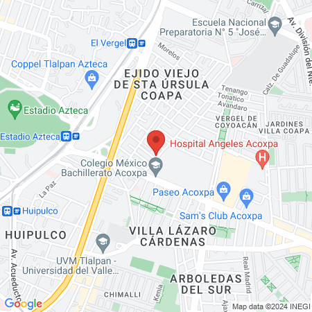 Rangel Gonzalez Jose Ernesto map