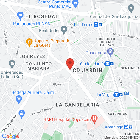 Doctor José Luis Alonso Padilla map