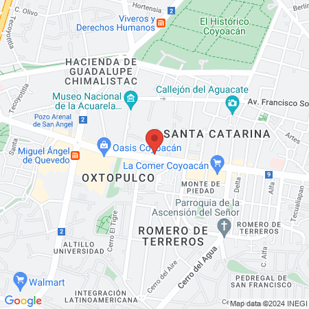 Dra. Beatriz González Y Gutiérrez map