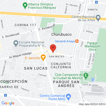 Elemento salón de belleza map