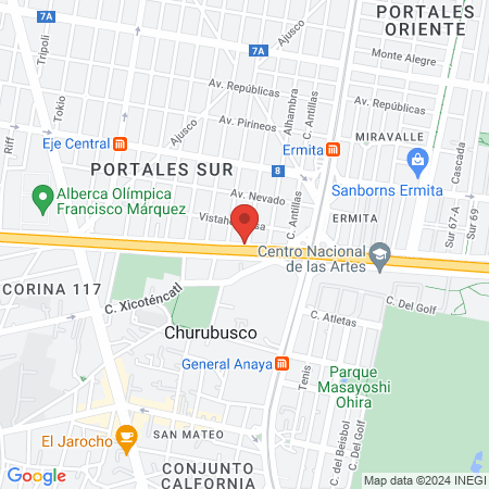 Grupo Médico Odontologico Piramide S.A. de C.V. map