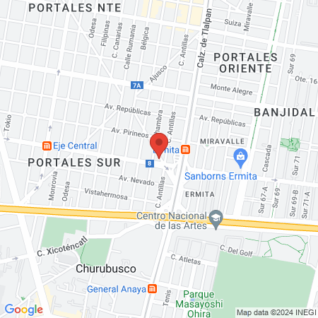 Centro Veterinario Nantli map