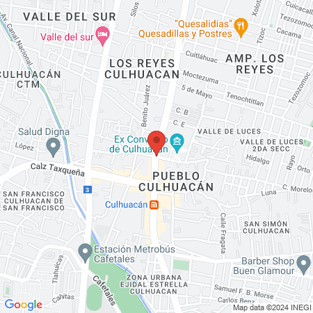 Box Team Curtidores Culhuacan map