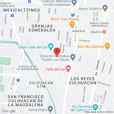 Consultorio Dr Melvin map