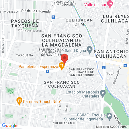 Doctor Mercado Aguirre Luis Bayardo map