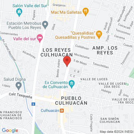 Servicio Médico Veterinario "Huellitas" map