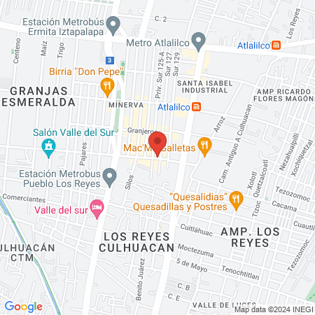 Clínica dental D+SONRISAS map