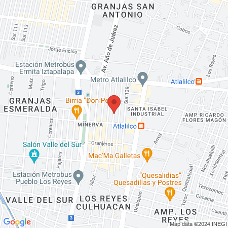 Grupo de Odontólogos Especialistas map