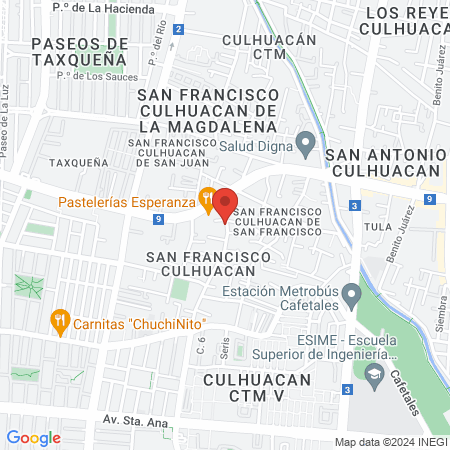 Centro de Belleza Deugene map