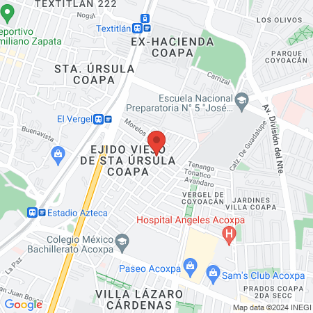 Beauty & co studio AM map