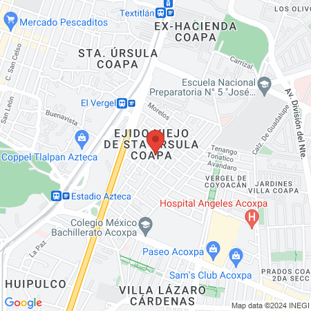 DENTAL CENTER ESPECIALIDADES map