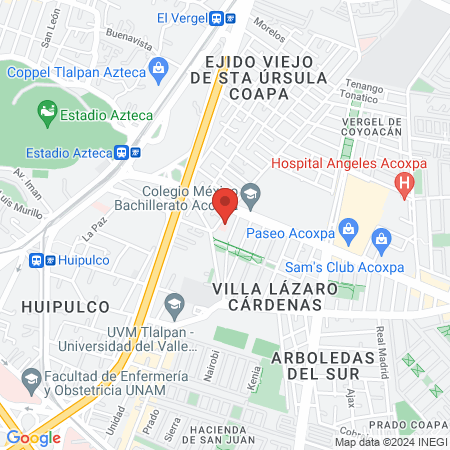 Dra. María del Carmen Gómez Gómez map