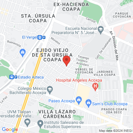 Dra. Caterina Deneb Marino Sosa, Especialista en Medicina del Trabajo map