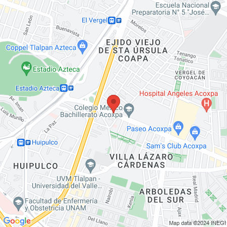 Dra. Adriana Diaz Coppe GTZ map