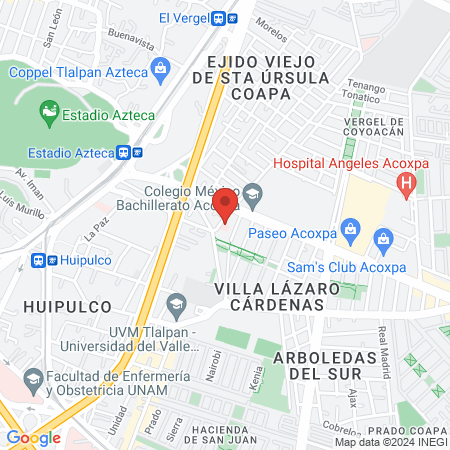 CLÍNICA DE MIOMAS map