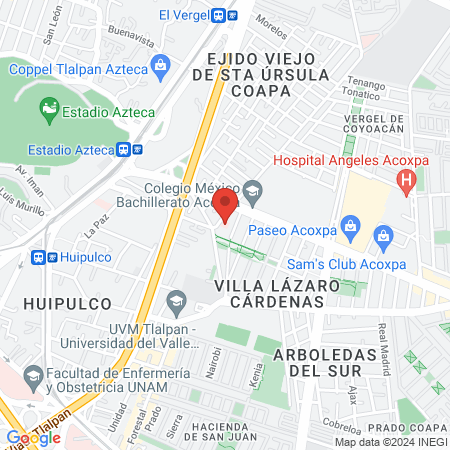 Hospital G Gonzales map