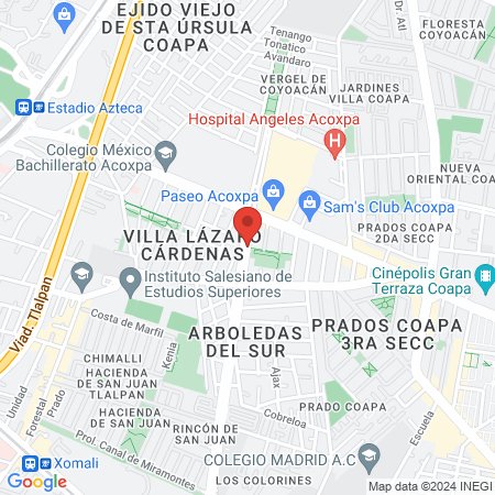 Clínica Veterinaria Sandoca map