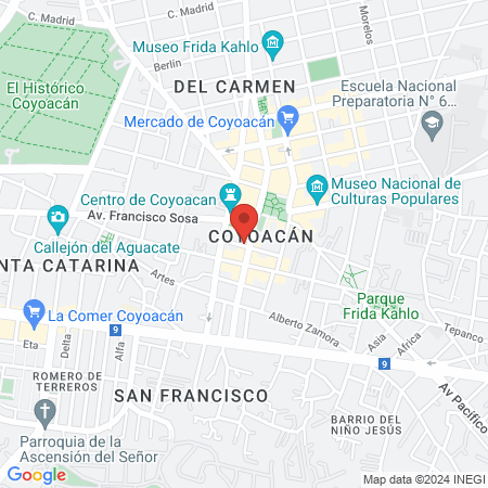 Gasca Gonzalez Humberto Dr map