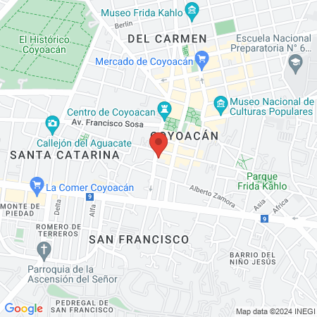 CONSULTORIO MEDICO map