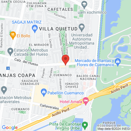 Endodonto Coapa map
