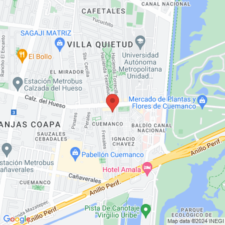 Consultorio Ginecológico y Psicológico. COMUSA map