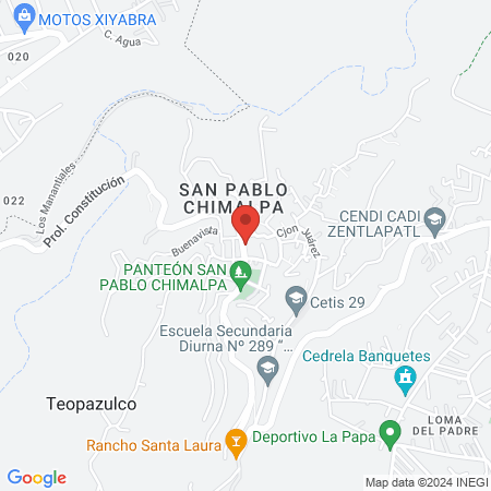 ESTÉTICA UNISEX Constitución''' map