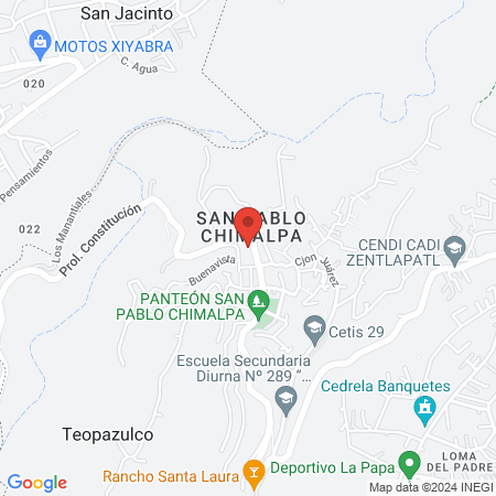 Chilangos Barber map