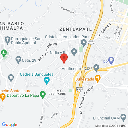 Espacio Podologico map