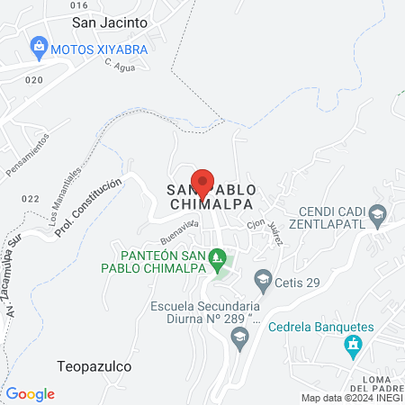 Centro de Salud T-l Chimalpa map