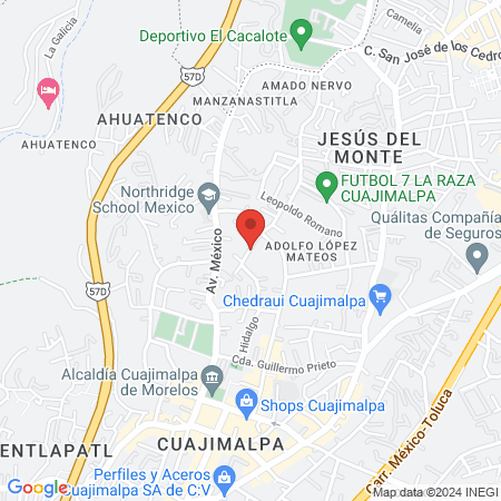 Angela salón, servicio a domicilio) map