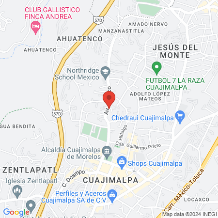 Vilchis Perez Dora Evelia map