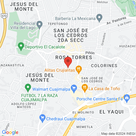 MEDICOS HOMEÓPATAS CUAJIMALPA -MEDIK INTEGRAL map