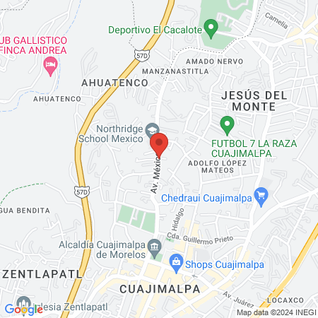 PIES SANOS, CUERPO SANO map