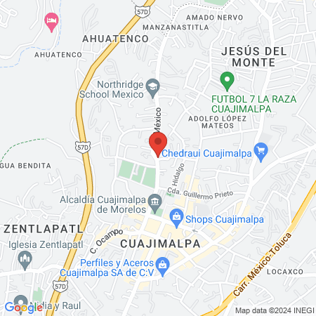 Clínica de Homeopatía Gamamedic map