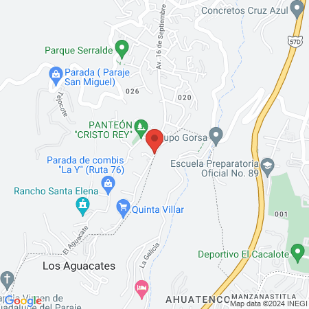 Prolongacion belisario dominguez sin numero map