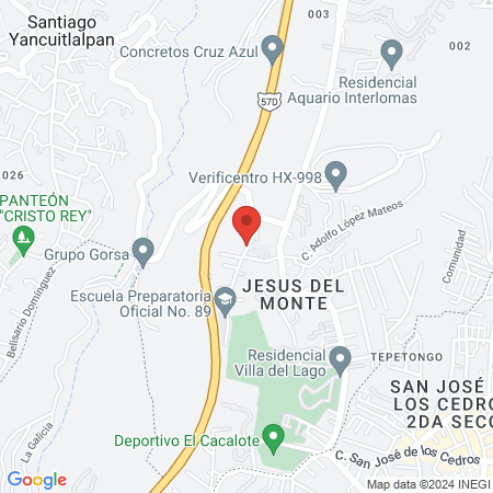 CAMP Centro de Atención Médica Personalizada map