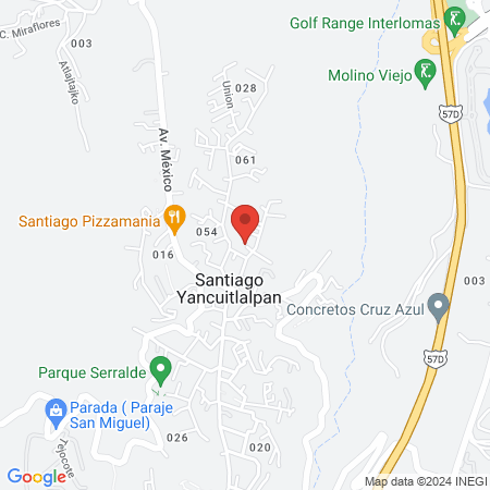 ACA AZUL CENTRO ARMONICO map