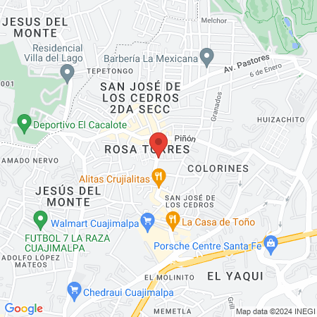 Barber Club Nina map