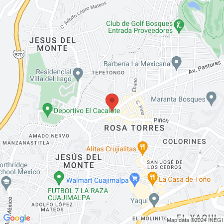 Consultorio Dra. Erika Jiménez map