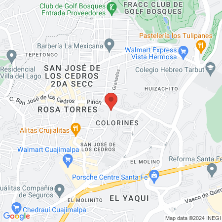 Clínica Veterinaria Bi'cu' map