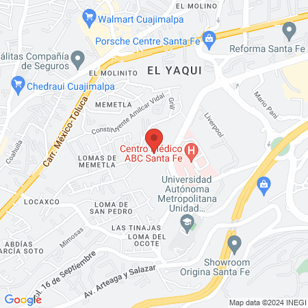 Dra. Isabel Martínez del Río Requejo, Médico general map