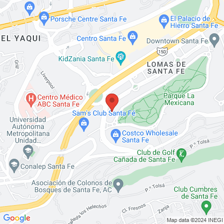 Santa Fe Vet Center map
