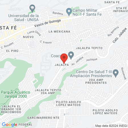 Peluqueria Dulce Colors map