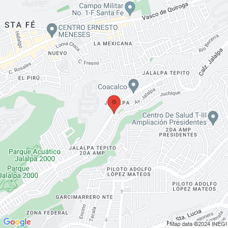 La Excelencia Barber Shop map