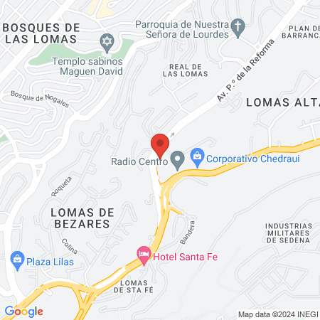 Clinica Lasikmex map