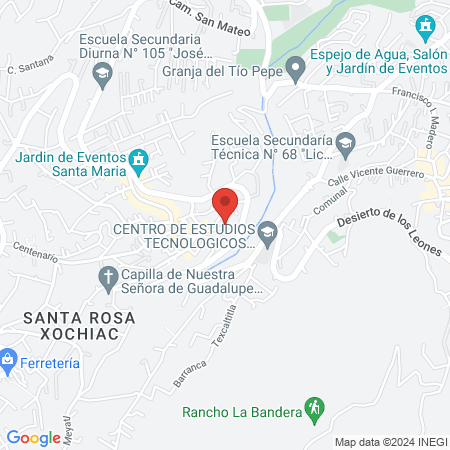 Temazcal Krop Harmoni, terapias alternativas. map