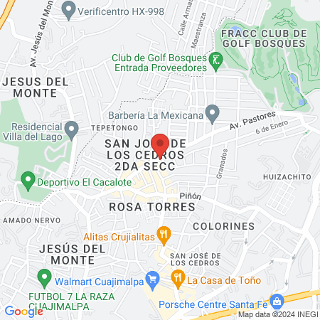 Moon Nails Cuajimalpa map